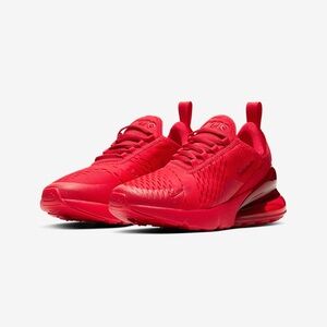 Nike Air Max 270, University Red, Big Boy Size 6Y